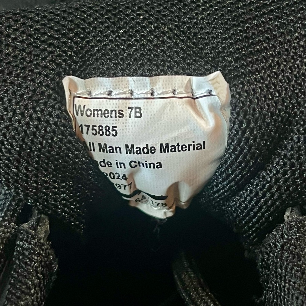 Brazos Womens 7B Black Contractor Steel Toe Warehouse Work Shoes Comfort 0257 - Picture 13 of 15